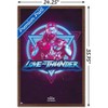 Trends International Marvel Thor: Love and Thunder - Vaporwave Framed Wall Poster Prints - 3 of 4