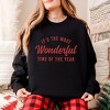 Simply Sage Market Women's Graphic Sweatshirt It's The Most Wonderful Time Of The Year - 2 of 4