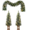 Racxily Christmas Tree PVC & Hard Needle Tips, Hinged Branch Design, Sturdy Metal Stand ¨C Full Realistic Holiday Tree - 4 of 4