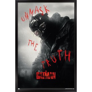 Trends International DC Comics Movie The Batman - Edward Nashton A.K.A. The Riddler One Sheet Framed Wall Poster Prints - 1 of 4