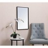 Elegant Lighting Metal frame rectangle mirror 18x28 inch in black - 3 of 4