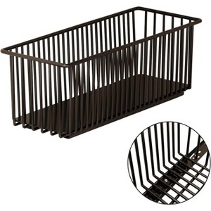 2-Pack Bundle: Slide-Out Storage Drawers - Durable carbon steel pull-out organizers for kitchen & bathroom. - 1 of 4