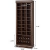 Acekool 4-in-1 Hall Tree with Bench, 15 Shoe Cubbies & 5 Coat Hooks, Entryway Shoe Storage with Seating and Coat Rack, Gray Finish - 2 of 4