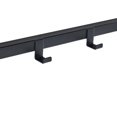 Claremont 40" Rustic Acacia Wood Coat Hook with Shelf