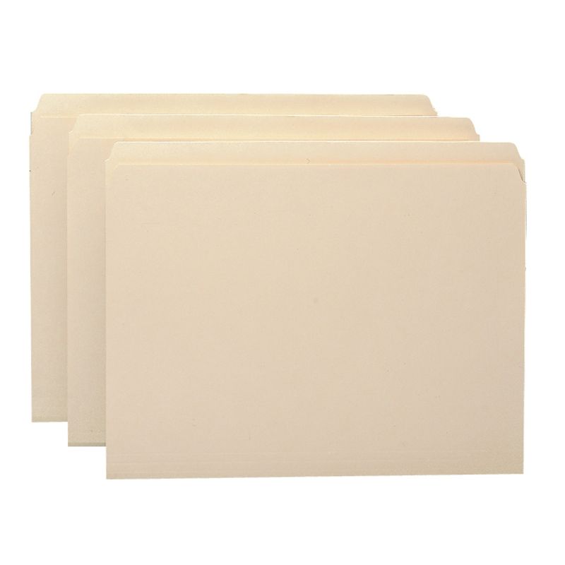 Smead File Folders, Straight-Cut Tab, Letter Size, Manila, 100 Per Box (10300), 5 of 7