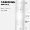 Oclean Flow Electric Toothbrush for Adults,180 Days Battery Life, 5 Modes, IPX7 Waterproof-White - 4 of 4