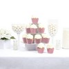 Big Dot of Happiness Pink Confetti Stars - Simple Party Decorations - Party Cupcake Wrappers - Set of 12 - 2 of 4