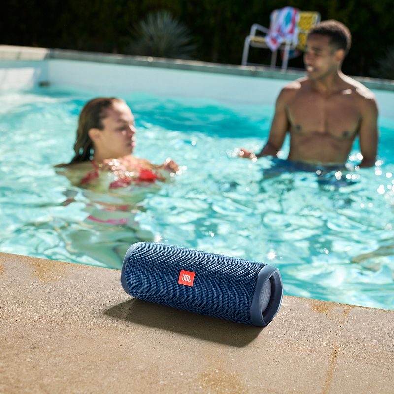 JBL Flip 5 Portable Waterproof Bluetooth Speaker (Teal), 5 of 7