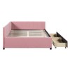 Merax Chic Full Size Upholstered Daybed with 2 Storage Drawers - 3 of 4