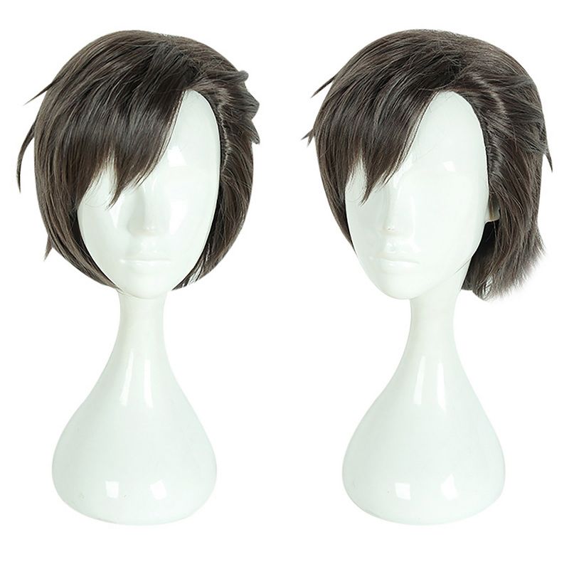 Unique Bargains Women's Wigs 12" Brown with Wig Cap 150 g, 4 of 7