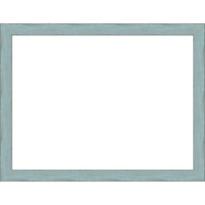 Amanti Art Sky Blue Rustic Framed Magnetic Dry Erase Board - 1 of 4