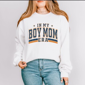 Simply Sage Market Boy Mom Era Varsity Sweatshirt - 1 of 4