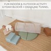 ZICOTO Fun Climbing Toy Set for Toddlers 1-3 - Includes Tunnel & PU Leather Climbing Blocks for Indoor Fun - Perfect Foam Play Gym for Babies & Kids - 3 of 4
