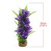 Unique Bargains Plastic Aquarium Terrarium Tank Habitat Decorative Plant 1 Pc - 3 of 4