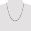 Black Bow Jewelry 4.5mm Sterling Silver Solid Flat Curb Chain Necklace - 2 of 4