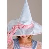 HalloweenCostumes.com Kid's Pastel Fairy Witch Costume, Girl's Colorful Enchantress Halloween Outfit with Hat - image 2 of 4