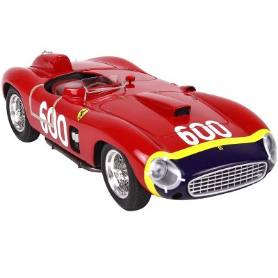 Ferrari 290 MM #600 Manuel Fangio Mille Miglia (1956) with DISPLAY CASE Limited Edition to 200 pcs 1/18 Model Car by BBR