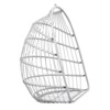 Whisen 1-Person PE Wicker Patio Egg Chair Patio Swings Chair with Cushion - 4 of 4