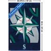 Trends International MLB Seattle Mariners - Logo 25 Unframed Wall Poster Prints - 3 of 4