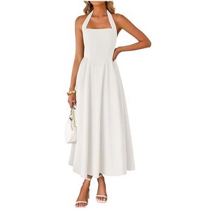 slim fit dress slacks The Halter Corset Gown main image 0