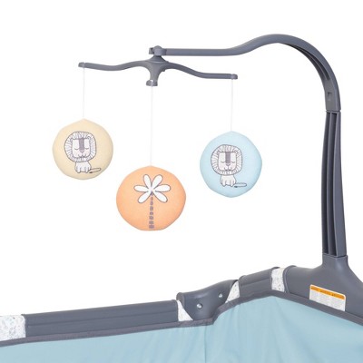Jungle King Gray Portable Nursery Center with Bassinet and Changing Station
