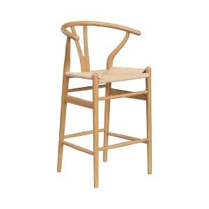 FONTOI Accent Chairs, Elevated Footstool Style with Soft Seat Padding and Hardback Supports, Modern Chairs for Compact Rooms, Beige, 21.3"*20"*39.4" - 1 of 4