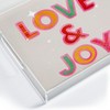Showmemars LOVE JOY Festive Letters Acrylic Tray -Deny Designs - 3 of 4