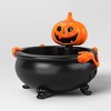 10" Light and Sound Jack Skeleton Candy Bowl Halloween Decorative Prop Black - Hyde and EEK! Boutique™ - 3 of 3