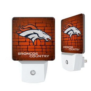 NFL AFC Teams Brick Wall Night Light 2-Pack - 1 of 4