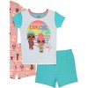 L.O.L. Surprise! Little/Big Girl's 4-Piece Cotton Pajama Set - 2 of 3