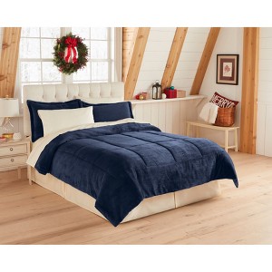 BrylaneHome BH Studio Microfleece Comforter - 1 of 4