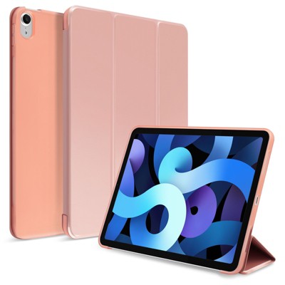 Insten - Tablet Cover Case Compatible with iPad Air 4, 5, 10.9 2020, Magnetic Auto Wake/Sleep, Soft Slim Lightweight, Rose Gold