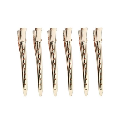 Kitsch Styling Hair Clips 6pc (Rose Gold)