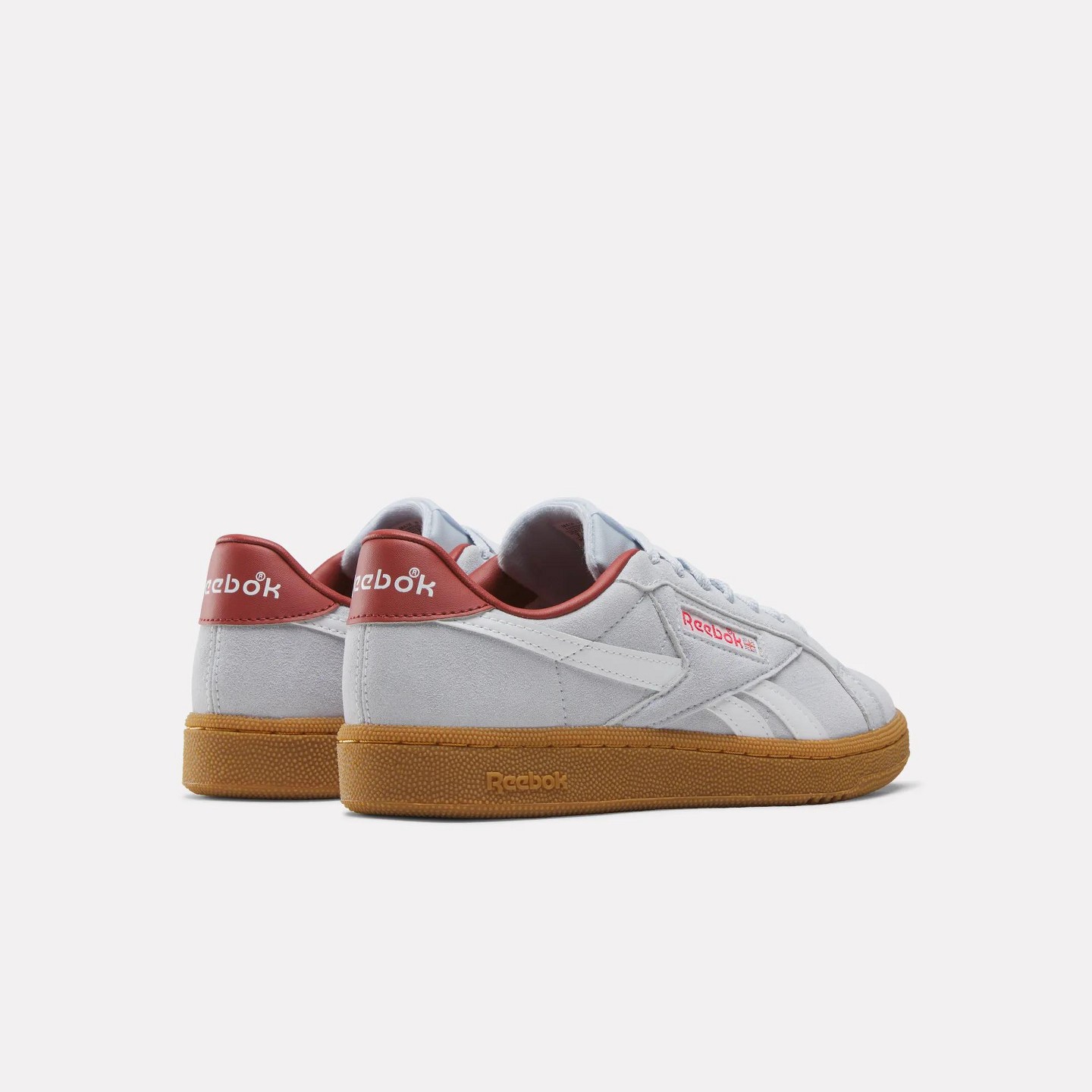 Женские кроссовки Reebok Club C Grounds UK 1.0 Shoes Size 8.5 BLUE/WHITE/GUM, цвет: Синий — фото 3