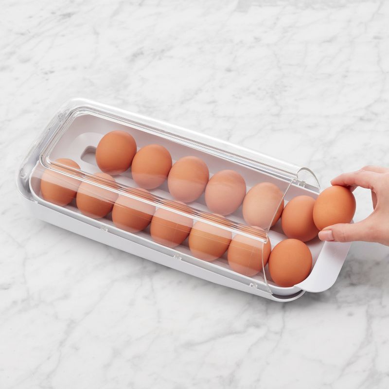 YouCopia FridgeView Rolling Egg Holder, 4 of 12