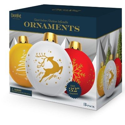 CocoNut Outdoor 32" Inflatable Holiday Ornaments