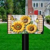 Briarwood Lane Summer Mailbox Cover  - Standard Size - Sunflower Duo For Summer Mailbox Cover - 2 of 2