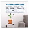 Recycled Three-Month Format Wall Calendar, Horizontal Orientation, 23.5 x 12, White Sheets, 14-Month: Dec 2025 to Jan 2027 - 2 of 4