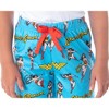 DC Comics Girls' Wonder Woman Vintage Allover Pattern Pajama Pants Vintage Wonder Woman - 4 of 4