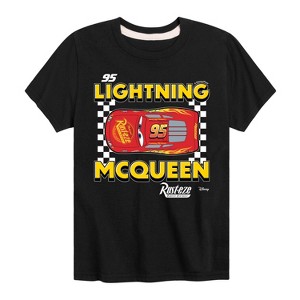 Boys' - Cars - Lightning McQueen 95 Rust-Eze Short Sleeve Graphic T-Shirt - 1 of 4