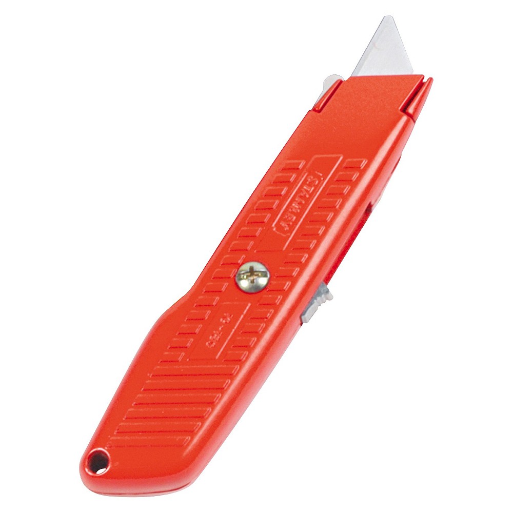 UPC 076174101898 product image for Stanley Interlock Safety Utility Knife w/Self - Retracting Round Point Blade - O | upcitemdb.com