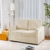 TiramisuBest Retractable 3 Seater Sofa, Easy To Assemble, Suitable For Living Rooms, Apartments And Flexible Sofas For Small Spaces,Olive Green - 2 of 4