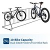 COZONY Freestanding Floor Bike Rack,Multi-Sided Bicycle Parking Stand for Garage Yard Outdoor Storage - 3 of 4