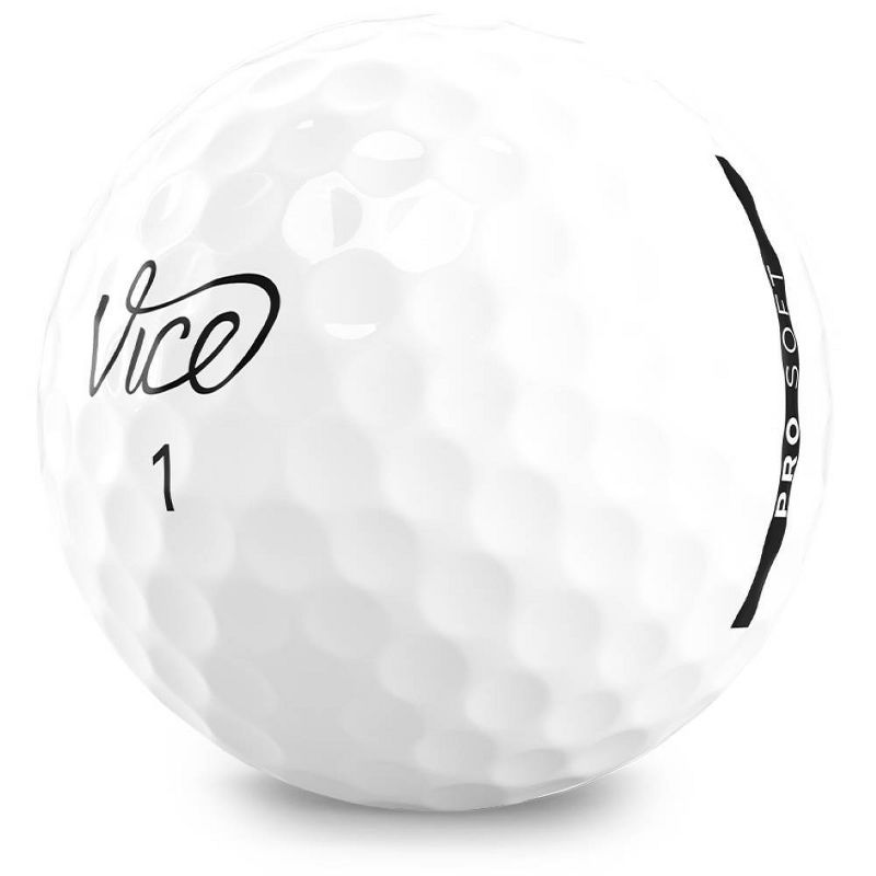 Vice Pro Soft Golf Balls - White, 4 of 6