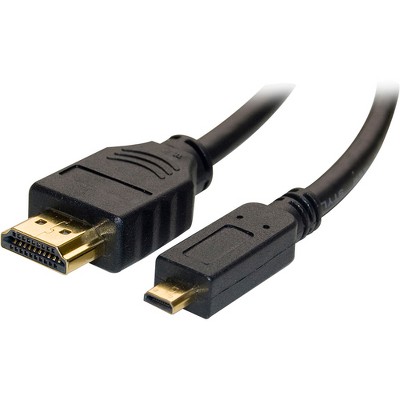 4xem 4XHDMIMICRO3FT 3' 1M Micro HDMI Male to Female Cable