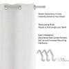 Lavish Home Curtain Rod- Decorative End Cap Style Finials & Hardware- For Home Decor in Bedroom, Living Room & Kitchen, 48-84-Inch - 2 of 4