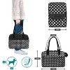PetAmi Dog Purse Carrier, Airline Approved Soft Sided Pet Carrying Bag Pockets, Ventilated Puppy Cat Travel Carry Tote, Fleece Bed - 2 of 4