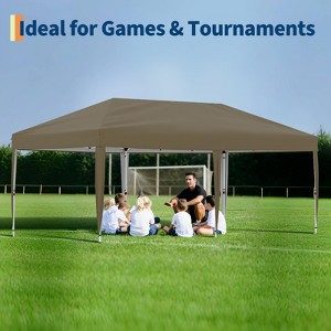 Pop Up Canopy Tent Outdoor Canopy with No Removable Sidewall One-Person Set Up Heavy Duty Commercial Instant Tent Shelter - 1 of 4