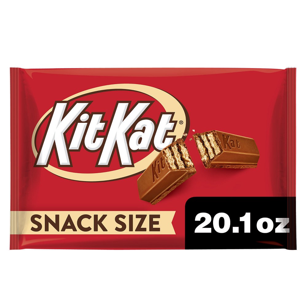 UPC 034000076666 - Kit Kat Snack Size Wafer Bars, 20.1 oz