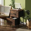 GALAXHERO Nightstand Set of 2, 2 Drawer Dresser for Bedroom, Bedside Furniture, Night Stand, End Table with Fabric Bins for Bedroom, Closet - 4 of 4